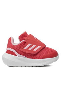 adidas Sneakersy RunFalcon 3.0 Hook-and-Loop ID0601 Czerwony ze sklepu MODIVO w kategorii Buty sportowe dziecięce - zdjęcie 170951772