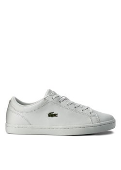 Lacoste Sneakersy Straightset Bl 1 Spw 7-32SPW0133001 Biały ze sklepu MODIVO w kategorii Trampki damskie - zdjęcie 170952373