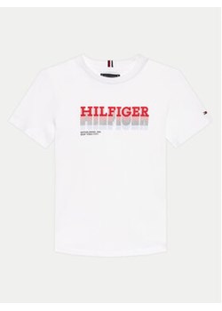 Tommy Hilfiger T-Shirt Fade KB0KB08812 Biały Regular Fit ze sklepu MODIVO w kategorii T-shirty chłopięce - zdjęcie 170952411