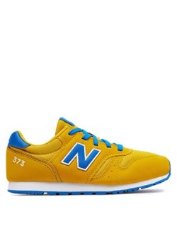 New Balance Sneakersy YC373AJ2 Żółty ze sklepu MODIVO w kategorii Buty sportowe dziecięce - zdjęcie 170952951