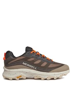 Merrell Sneakersy Moab Speed J067715 Brązowy ze sklepu MODIVO w kategorii Buty trekkingowe męskie - zdjęcie 170953091