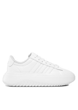 adidas Sneakersy Grand Court Platform IE1089 Biały ze sklepu MODIVO w kategorii Buty sportowe damskie - zdjęcie 170953432