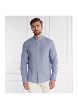 Tommy Jeans Koszula MAO LINEN BLEND | Regular Fit | z dodatkiem lnu ze sklepu Gomez Fashion Store w kategorii Koszule męskie - zdjęcie 170954050