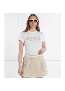 GUESS ACTIVE T-shirt NYRA SS | Longline Fit ze sklepu Gomez Fashion Store w kategorii Bluzki damskie - zdjęcie 170954132