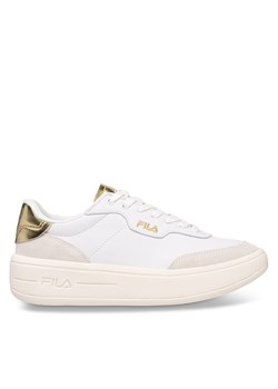 Sneakersy Fila Premium F Wmn FFW0336.13069 White/Gold ze sklepu eobuwie.pl w kategorii Buty sportowe damskie - zdjęcie 170956453