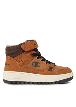 Sneakersy Champion Rebound Mid Winterized B Ps Mid Cut Shoe S32718-YS008 Żółty ze sklepu eobuwie.pl w kategorii Buty sportowe dziecięce - zdjęcie 170956910