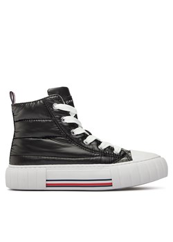 Sneakersy Tommy Hilfiger T3A9-32975-1437999 M Black 999 ze sklepu eobuwie.pl w kategorii Trampki dziecięce - zdjęcie 170957002