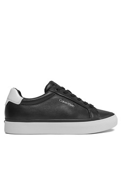 Sneakersy Calvin Klein Vulc Lace Up - Diamond Foxing HW0HW01865 Black/White 0GQ ze sklepu eobuwie.pl w kategorii Trampki damskie - zdjęcie 170957174