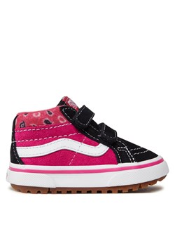 Sneakersy Vans Td Sk8-Mid Reissue V Mte-1 VN0A5KRNB9P1 Black/Pink ze sklepu eobuwie.pl w kategorii Trampki dziecięce - zdjęcie 170957333