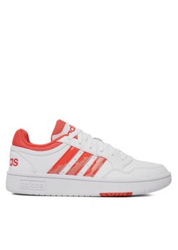 adidas Sneakersy Hoops 3 ID1117 Biały ze sklepu MODIVO w kategorii Buty sportowe damskie - zdjęcie 170957652