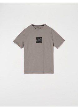 Sinsay - Koszulka z nadrukiem - szary ze sklepu Sinsay w kategorii T-shirty męskie - zdjęcie 170958862