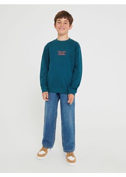 Sinsay - Jeansy wide leg - niebieski ze sklepu Sinsay w kategorii Spodnie chłopięce - zdjęcie 170958871