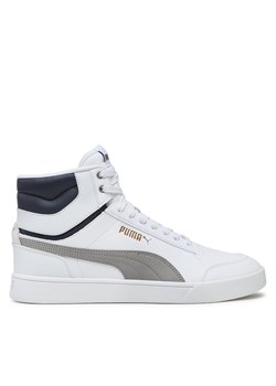 Sneakersy Puma Shuffle Mid 380748 15 Biały ze sklepu eobuwie.pl w kategorii Buty sportowe męskie - zdjęcie 170960522