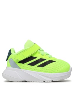 Sneakersy adidas Duramo Sl IG2431 Zielony ze sklepu eobuwie.pl w kategorii Buty sportowe dziecięce - zdjęcie 170960621