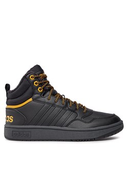 Sneakersy adidas Hoops 3.0 Mid IG7928 Czarny ze sklepu eobuwie.pl w kategorii Buty sportowe męskie - zdjęcie 170960670
