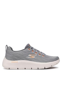 Sneakersy Skechers Go Walk Flex 216481/GYOR Gray/Orange ze sklepu eobuwie.pl w kategorii Buty sportowe męskie - zdjęcie 170960841