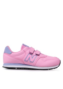 Sneakersy New Balance GV500CA1 Różowy ze sklepu eobuwie.pl w kategorii Buty sportowe damskie - zdjęcie 170960883