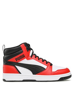 Sneakersy Puma Rebound v6 392326 04 Puma White-Puma Black-For All Time Red ze sklepu eobuwie.pl w kategorii Buty sportowe męskie - zdjęcie 170961212