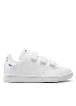 Sneakersy adidas Stan Smith GY4241 Biały ze sklepu eobuwie.pl w kategorii Buty sportowe dziecięce - zdjęcie 170961592