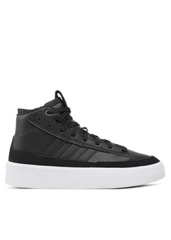 Sneakersy adidas Znsored Hi Prem Leather IG0437 Czarny ze sklepu eobuwie.pl w kategorii Trampki damskie - zdjęcie 170961720