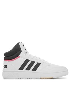 Sneakersy adidas Hoops 3.0 GW5455 Biały ze sklepu eobuwie.pl w kategorii Buty sportowe damskie - zdjęcie 170961823