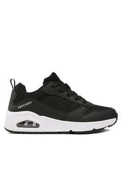 Sneakersy Skechers Uno Powex 403667L/BLK Black ze sklepu eobuwie.pl w kategorii Buty sportowe dziecięce - zdjęcie 170961871