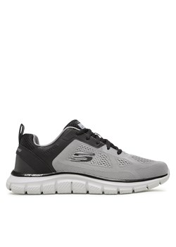 Sneakersy Skechers Track Broader 232698/GYBK Gray ze sklepu eobuwie.pl w kategorii Buty sportowe męskie - zdjęcie 170962014