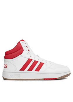 Sneakersy adidas Hoops 3.0 Mid Lifestyle Basketball Classic Vintage Shoes IG5569 Biały ze sklepu eobuwie.pl w kategorii Buty sportowe męskie - zdjęcie 170962030