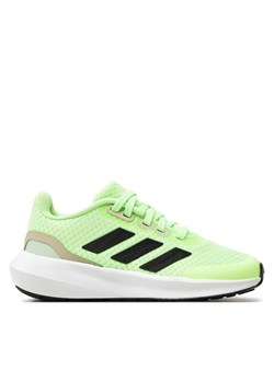 Buty do biegania adidas RunFalcon 3 Lace ID0594 Zielony ze sklepu eobuwie.pl w kategorii Buty sportowe dziecięce - zdjęcie 170962124