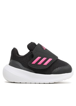 Sneakersy adidas Runfalcon 3.0 Sport Running Hook-and-Loop Shoes HP5862 Czarny ze sklepu eobuwie.pl w kategorii Buty sportowe dziecięce - zdjęcie 170962170
