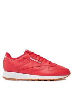 Sneakersy Reebok Classic Leather GY3601 Czerwony ze sklepu eobuwie.pl w kategorii Buty sportowe męskie - zdjęcie 170962234