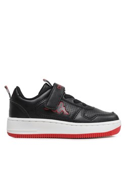 Sneakersy Kappa 260989K Black/Red 1120 ze sklepu eobuwie.pl w kategorii Buty sportowe dziecięce - zdjęcie 170962363