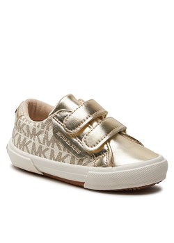 Sneakersy MICHAEL KORS KIDS MK101011 Pale Gold ze sklepu eobuwie.pl w kategorii Buty sportowe dziecięce - zdjęcie 170962543