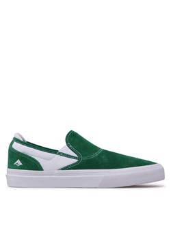 Sneakersy Emerica Wino G6 Slip-On 6101000111 Green/White/Gum 313 ze sklepu eobuwie.pl w kategorii Trampki męskie - zdjęcie 170962954