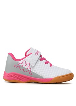 Sneakersy Kappa 260896K White/Pink 1022 ze sklepu eobuwie.pl w kategorii Buty sportowe dziecięce - zdjęcie 170962984
