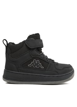 Sneakersy Kappa Shab Fur K 260991K Black 1111 ze sklepu eobuwie.pl w kategorii Buty sportowe dziecięce - zdjęcie 170962992