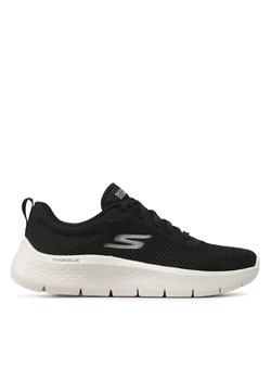 Sneakersy Skechers Go Walk Flex - Alani 124952/BKW Black/White ze sklepu eobuwie.pl w kategorii Buty sportowe damskie - zdjęcie 170963204