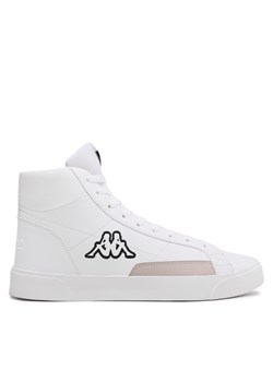 Sneakersy Kappa Lollo Mid 241708 White/Black 1011 ze sklepu eobuwie.pl w kategorii Trampki męskie - zdjęcie 170963300