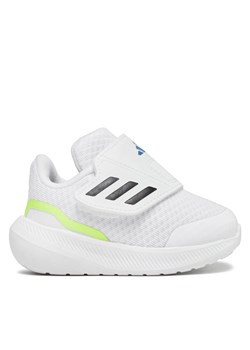 Sneakersy adidas RunFalcon 3.0 Hook-and-Loop Shoes IG7276 Biały ze sklepu eobuwie.pl w kategorii Buciki niemowlęce - zdjęcie 170963331