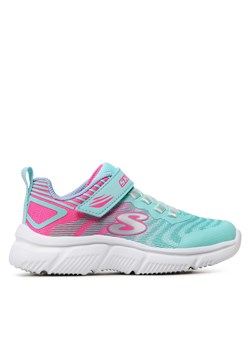 Sneakersy Skechers Fierce Flash 302478L/AQPK Aqua/Pink ze sklepu eobuwie.pl w kategorii Buty sportowe dziecięce - zdjęcie 170963482