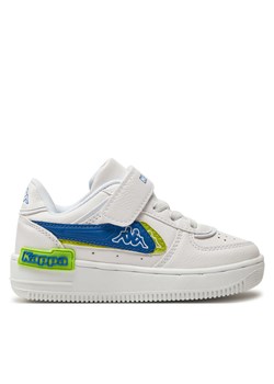 Sneakersy Kappa 260971NCK White/Blue 1060 ze sklepu eobuwie.pl w kategorii Buty sportowe dziecięce - zdjęcie 170963500