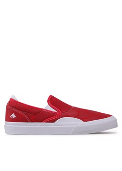 Sneakersy Emerica Wino G6 Slip-On 6101000111 Red/White 616 ze sklepu eobuwie.pl w kategorii Trampki męskie - zdjęcie 170963541