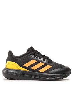 Sneakersy adidas RunFalcon 3 Sport Running Lace Shoes HP5839 Czarny ze sklepu eobuwie.pl w kategorii Buty sportowe dziecięce - zdjęcie 170963571