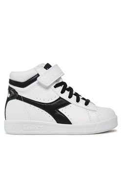 Sneakersy Diadora Game P High Girl PS 101.176726-C1880 Biały ze sklepu eobuwie.pl w kategorii Trampki dziecięce - zdjęcie 170963771
