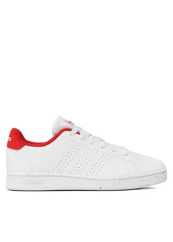 Sneakersy adidas Advantage H06179 Biały ze sklepu eobuwie.pl w kategorii Buty sportowe dziecięce - zdjęcie 170963833