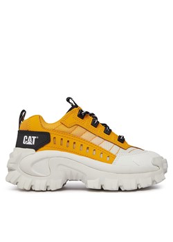 Sneakersy CATerpillar Intruder P111294 Żółty ze sklepu eobuwie.pl w kategorii Buty sportowe męskie - zdjęcie 170963892
