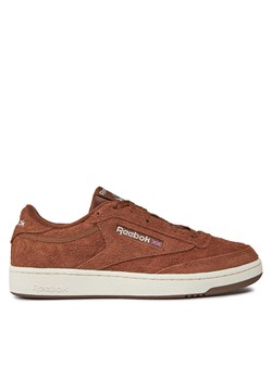 Sneakersy Reebok Club C 85 ID9265 Brązowy ze sklepu eobuwie.pl w kategorii Buty sportowe męskie - zdjęcie 170963992