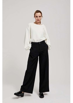 Damskie spodnie wide leg - czarne ze sklepu 5.10.15 w kategorii Spodnie damskie - zdjęcie 170964143