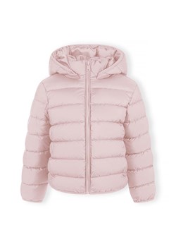 Różowa lekka kurtka z odpinanym kapturem dla dziewczynki ze sklepu 5.10.15 w kategorii Kurtki dziewczęce - zdjęcie 170964344