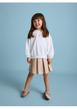 Reserved - Plisowana spódnica - kremowy ze sklepu Reserved w kategorii Spódnice dziewczęce - zdjęcie 170965814